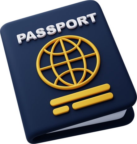 3D Passport Document