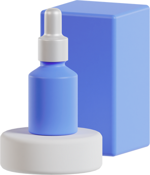 3D Blue Skin Care Serum